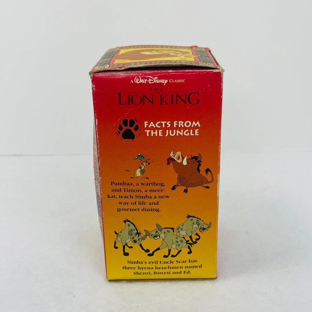 Vintage 1994 Disney Lion King Burger King Coca-Cola Collector Glass Series 3 Box